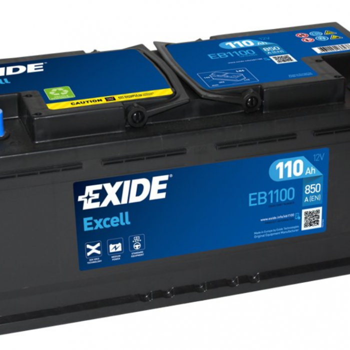 Autobaterie Exide Excell 12V 110Ah